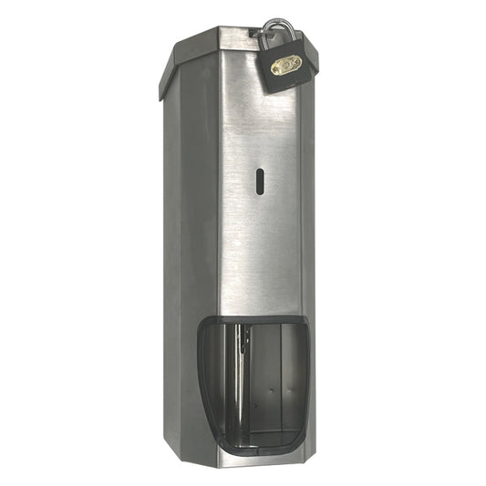 Ticra Mild Steel University Toilet Roll Holder 3 Roll (with Padlock)
