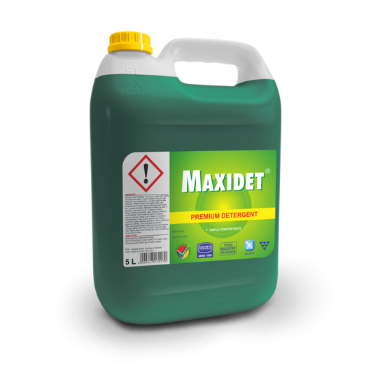 Maxidet - Triple Concentrated Premium Dishwashing Liquid and General Purpose Cleaner