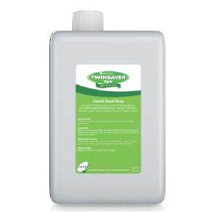 Twinsaver White Anti Bacterial Liquid Soap - 1L Cartridge (Pack of 6) (Code 0613)