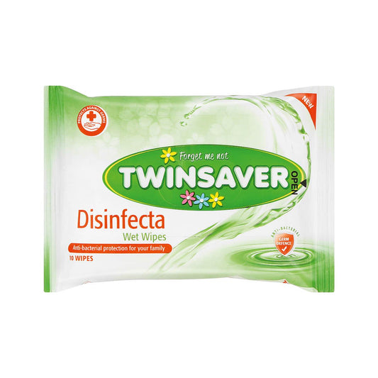 Twinsaver Disinfecta Wet Wipes 10's (32 Packs of 10) (Code 43034)