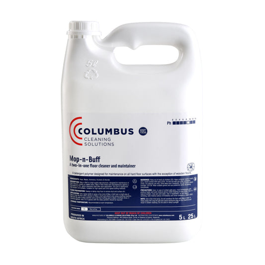 Columbus Hydrosan Mop-n-Buff - Floor Cleaner and Maintainer