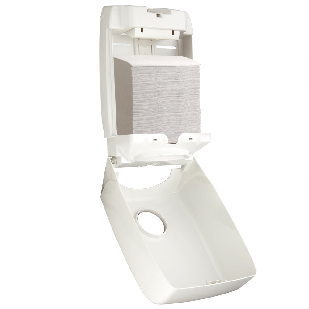 KIMBERLY-CLARK AQUARIUS Folded Towel Dispenser - White (Code 6945)