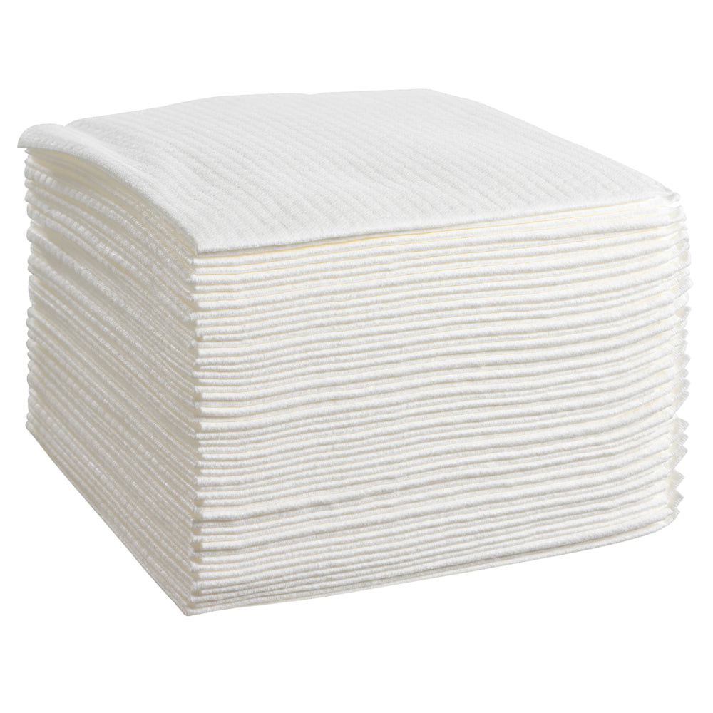 WypAll X80 Cloths - Quarter-Fold / White (4 Packs of 50) - Code 8388
