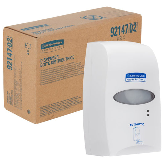 KIMBERLY-CLARK PROFESSIONAL Touchless Electronic Soap Dispenser - White / 1.2L (Code 92147)