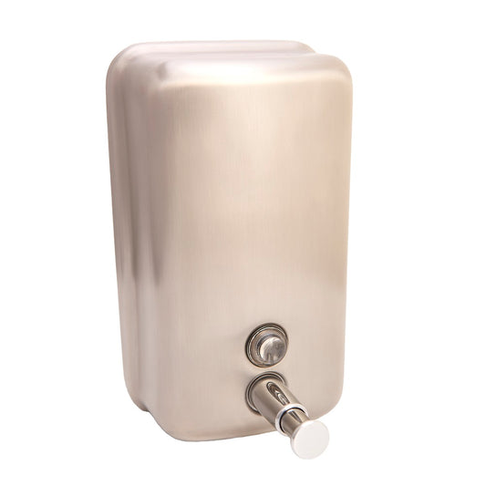 Golden Touch Soap Dispenser (Lockable / Stainless Steel / Satin) 1.2L