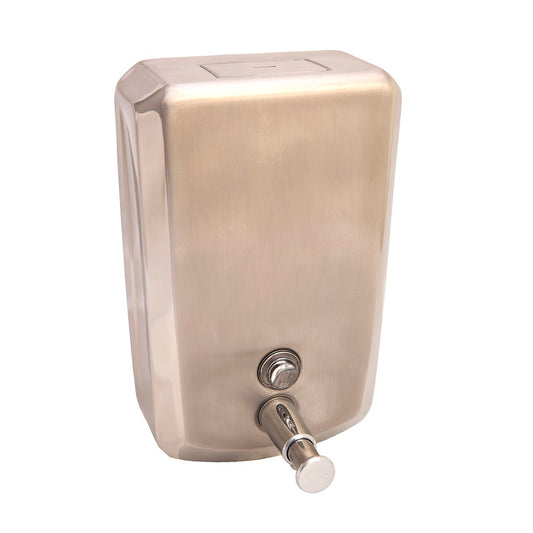 Golden Touch Soap Dispenser (Lockable / Stainless Steel / Satin) 1L