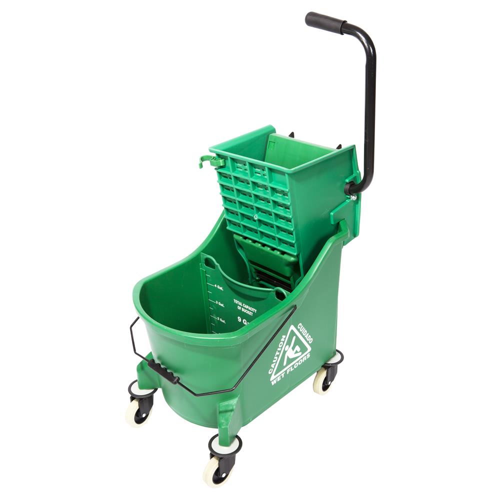 Maxi Bucket 33L with Divider & Mop Wringer