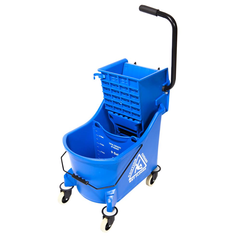 Maxi Bucket 33L with Divider & Mop Wringer