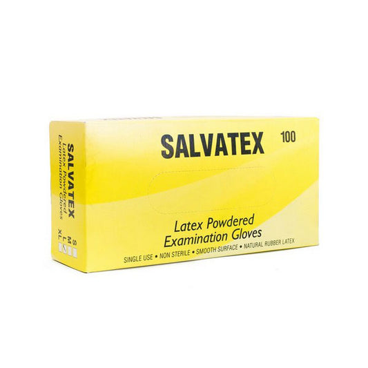 Latex Powdered Examination Gloves (Box of 100)