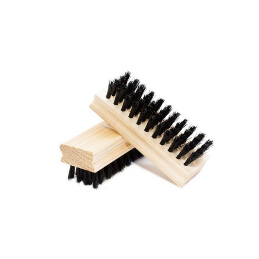 Arrow Shoe Brush With Wooden Back