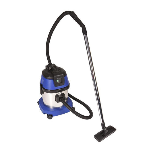 Vacuum Cleaner 15L Wet and Dry - Stainless Steel Tank (1000W)